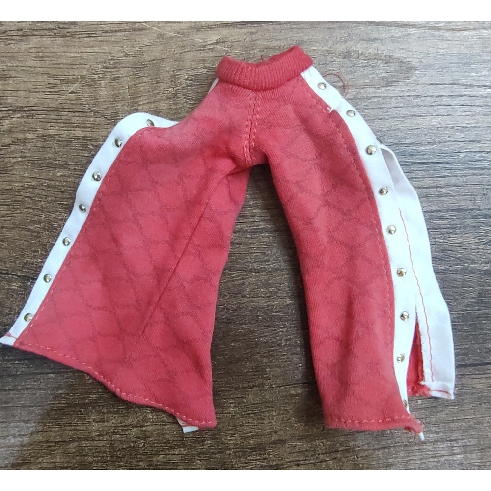 Lol Surprise OMG Doll Swag Red White Gold Wide Leg Pants Z15